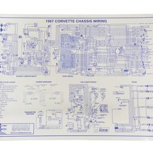 67 WIRE DIAGRAM - 17" X 22"