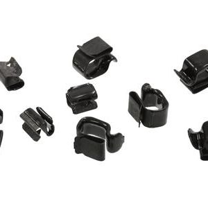 66-67 WIRE HARNESS CLIPS SET - S-CLIP 9 PIECES