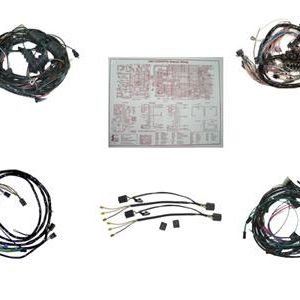 65 WIRE HARNESS SET COUPE MANUAL WITH BACK UP LIGHT
